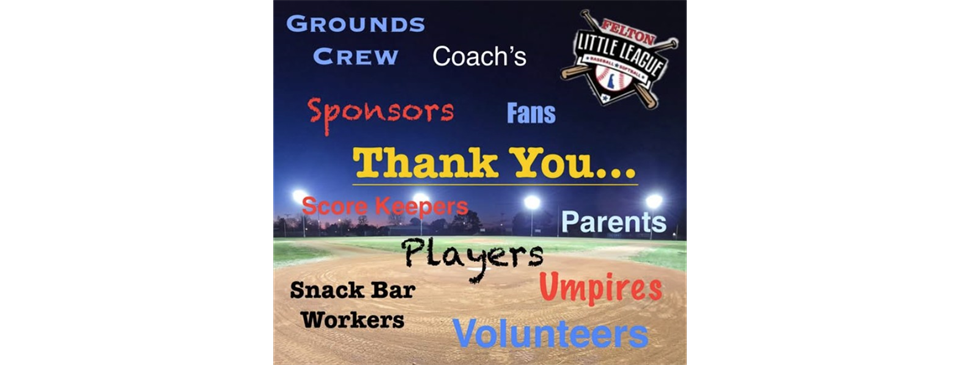 Thank You!! for a phenomenal season!